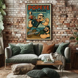 Join the Adventure with Vintage Nautical Pop Culture Poster