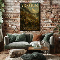 Vicksburg, Mississippi Poster