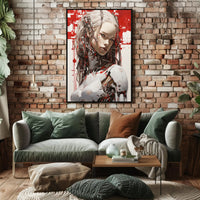 Cybernetic Elegance Poster