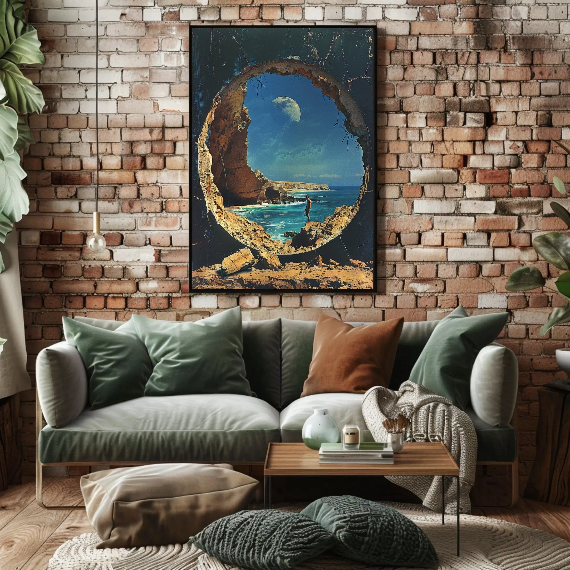 Portal To The Ocean Art Print Poster PosterGoat