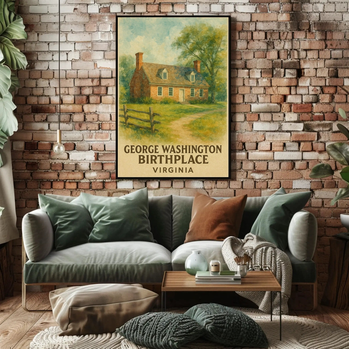George Washington Birthplace Poster