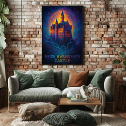 Neuschwanstein Castle Poster
