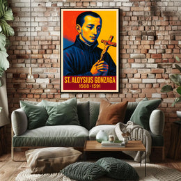 St. Aloysius Gonzaga Poster