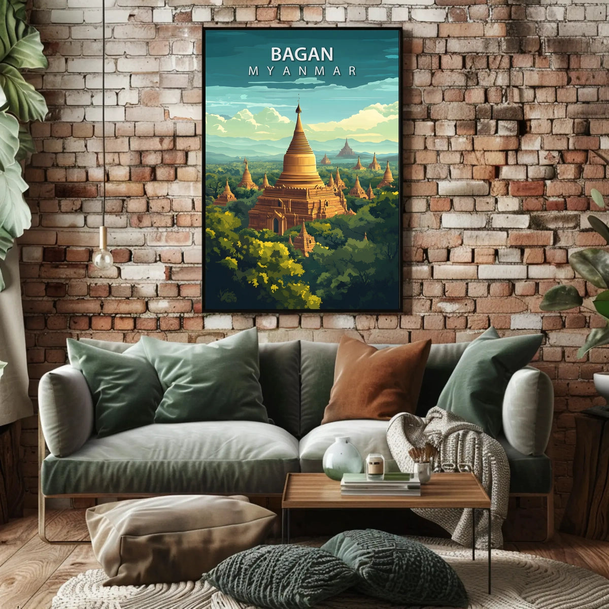 Bagan, Myanmar Poster