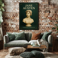 Jane Austen Celebrating A Literary Poster