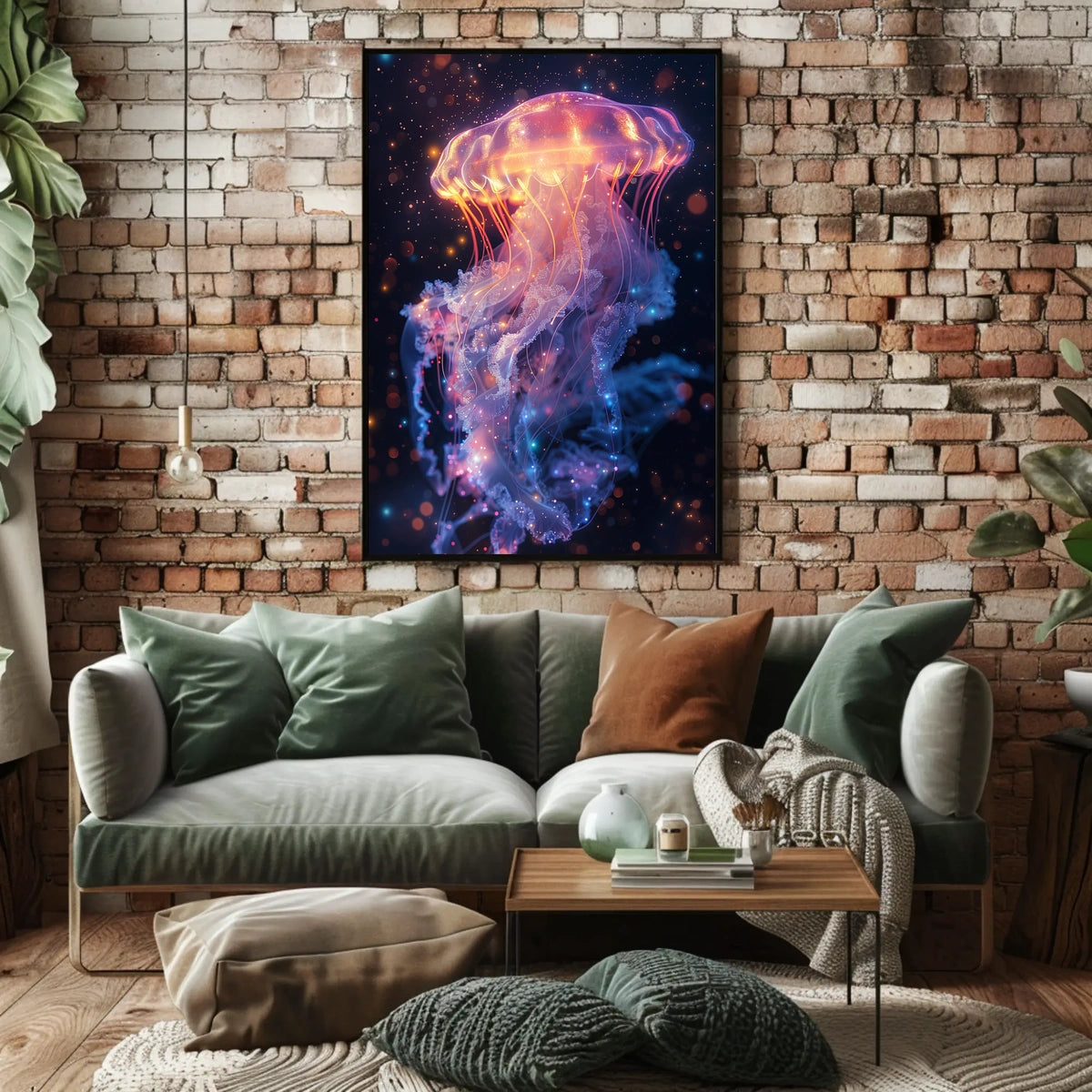 Enchanted Jellyfish Poster