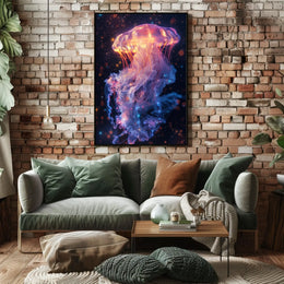 Enchanted Jellyfish Poster