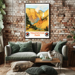 Yellowstone Park Northern Pacific Poster