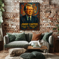 Jimmy Carter Presidential Term Poster