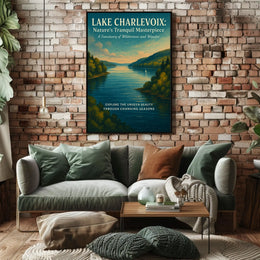 Lake Charlevoix NatureS Tranquil Poster