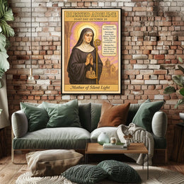 Blessed Adeline Mother of Silent Light Poster