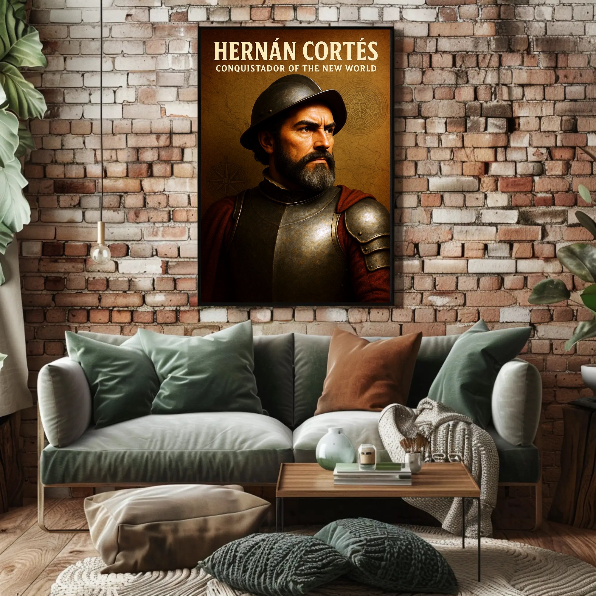 Hernán Cortés Conquistador of the New World Poster PosterGoat