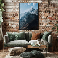 Majestic Mountain Peaks Poster
