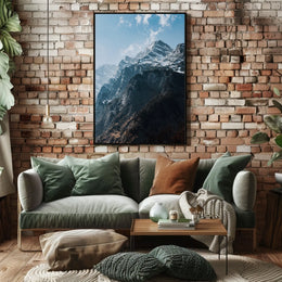 Majestic Mountain Peaks Poster