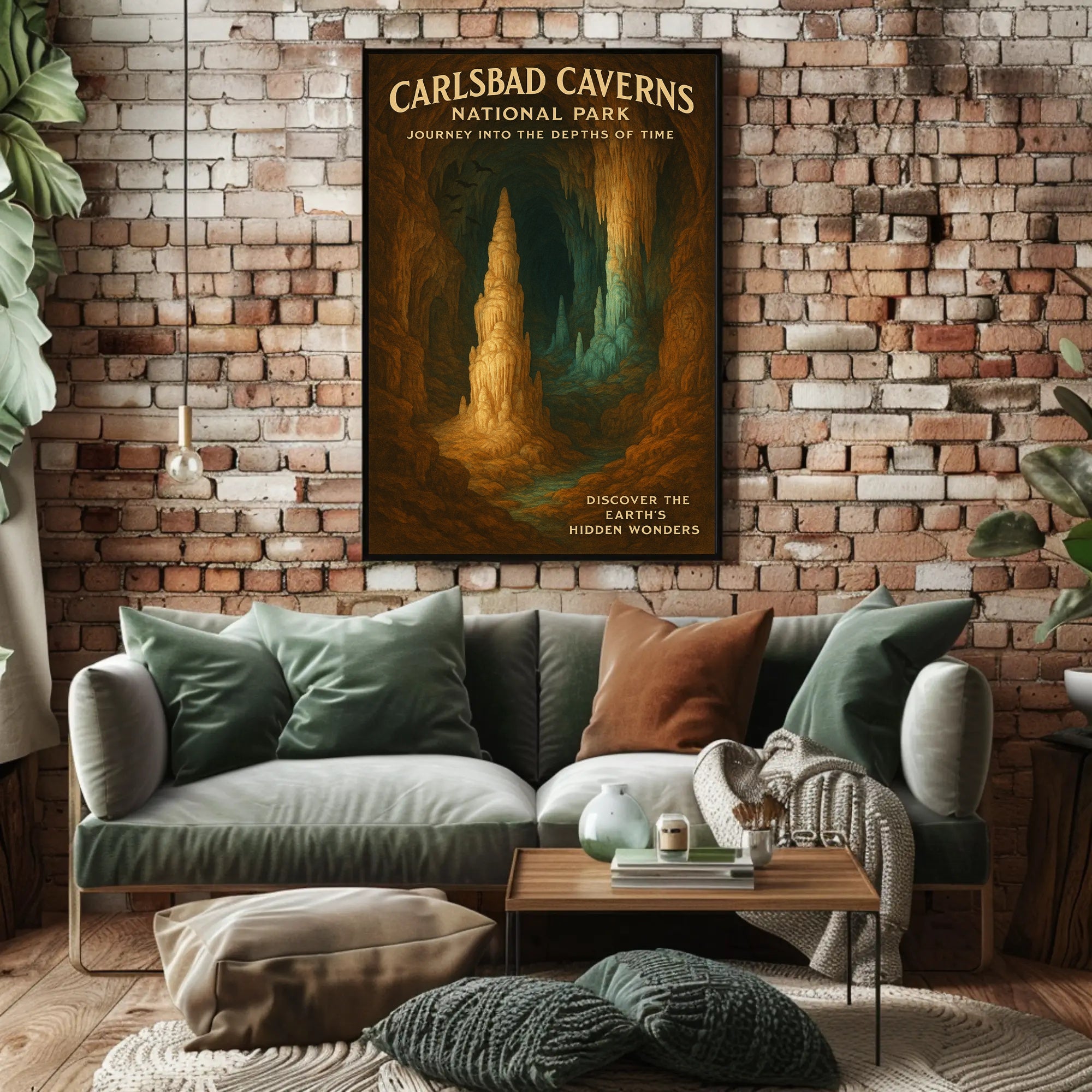 Carlsbad Caverns National Park Wall Art Print