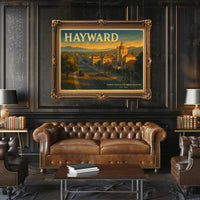 Hayward Travel Poster Where Innovation Meets Tradition