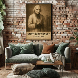 Saint John Vianney Curé Of Ars Poster
