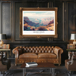 Grand Canyon Sunrise Landscape National Park Poster