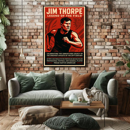 Jim Thorpe Legend of the Field Jim Thorpe Poster