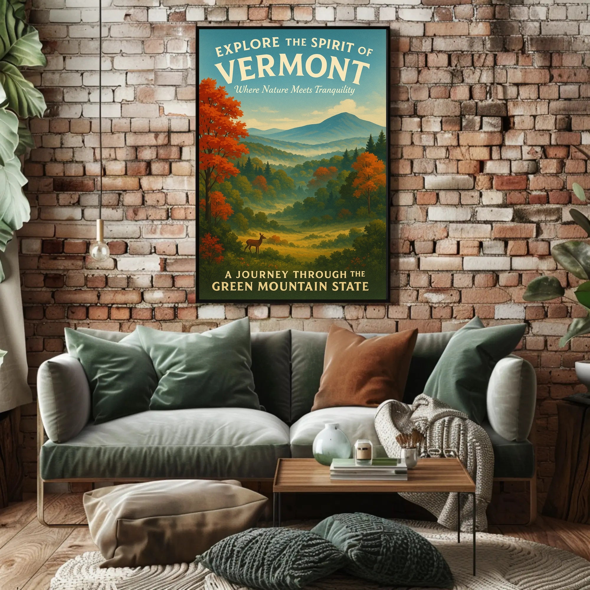 Explore The Spirit Of Vermont Poster Art