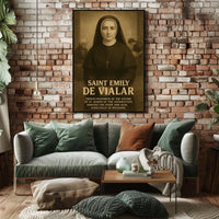 Saint Emily De Vialar Poster