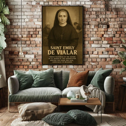 Saint Emily De Vialar Poster