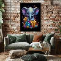 Enchanted Elephant Celebration Poster