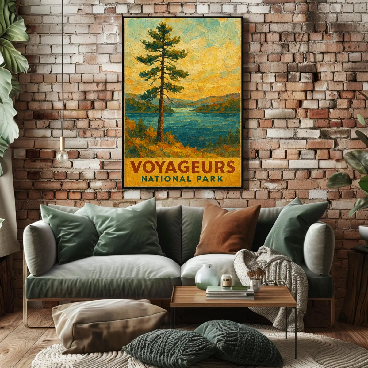 Voyageurs National Park Scenic Wilderness Poster