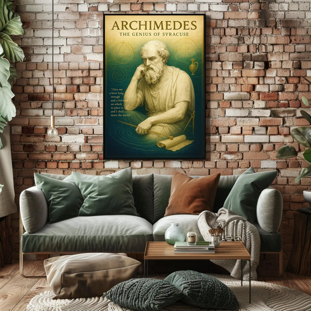Archimedes The Genius Of Syracuse Poster