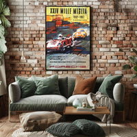 Porsche Mille Miglia Victory Poster
