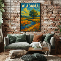 Alabama Landscape Poster