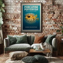 Porcupine Pufferfish Natures Inflatable Wonder Poster