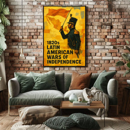 1820s Latin American Wars of Independence Poster