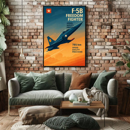 F-5B Freedom Fighter Poster