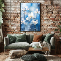 Serenity In Bloom Poster