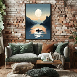 Moonlit Serenity Poster