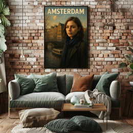 Amsterdam Elegance Poster