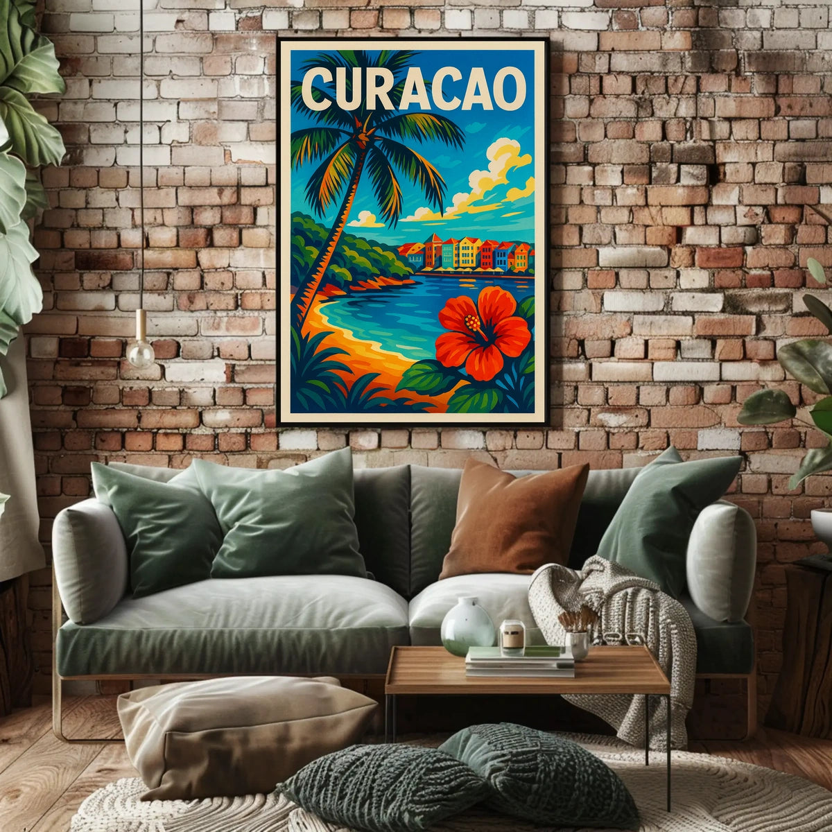 Curacao Island Paradise Poster