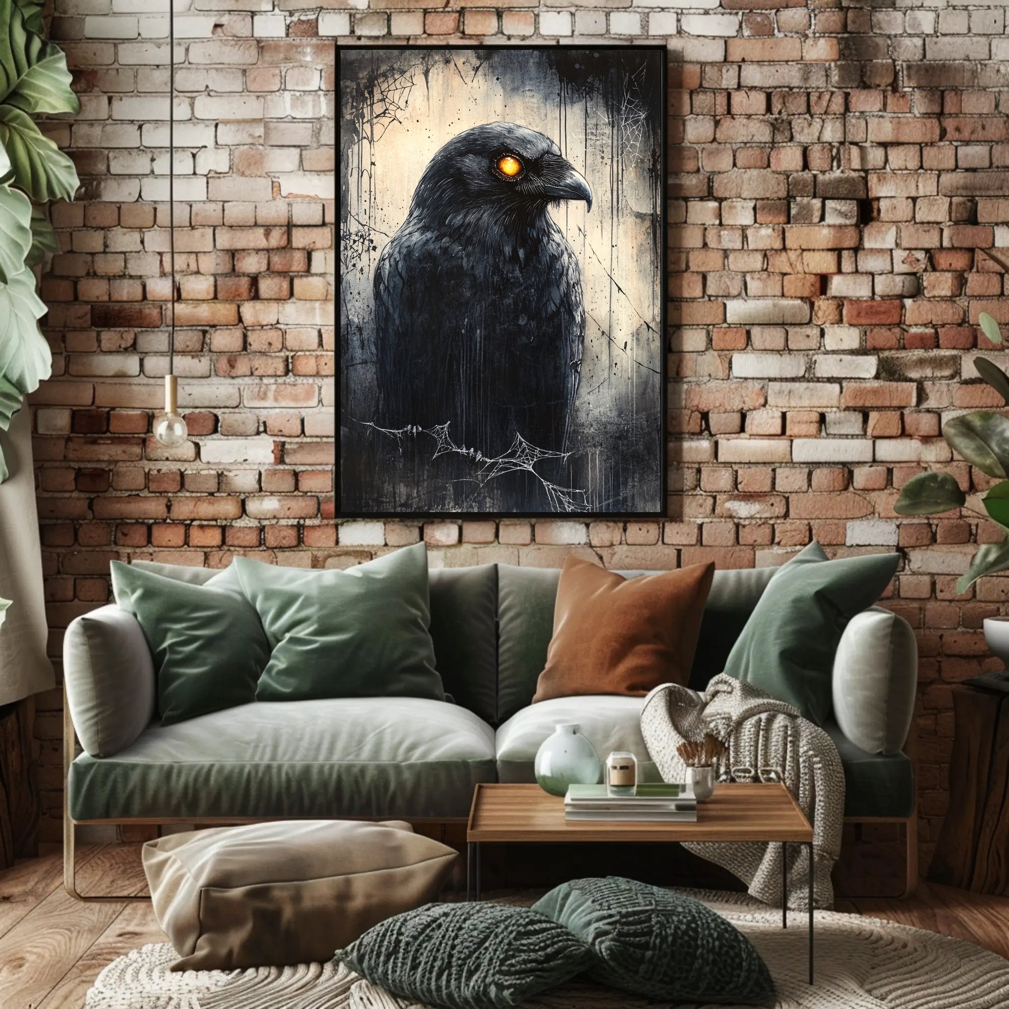 The Enigmatic Raven Poster