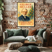 George Müller Holiday Historic Inspired Christmas Festival Poster