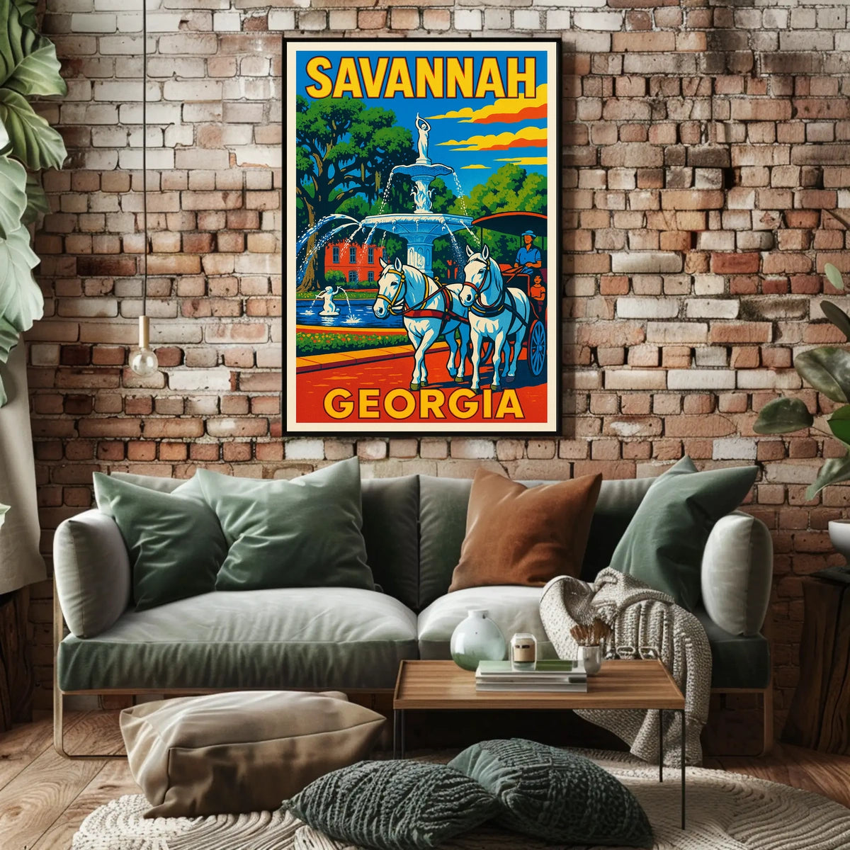 Savannah, Georgia Poster