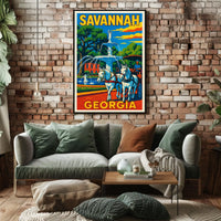 Savannah, Georgia Poster