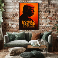 Donald Trump 47th President Patriotic Vintage Poster
