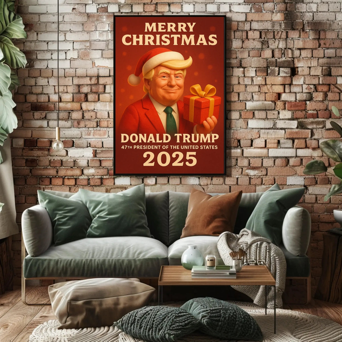 Festive 2025 Christmas Celebration Art Pop Culture Poster