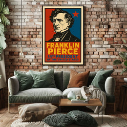Franklin Pierce 14th President Poster