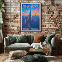 New York Skyline Poster