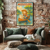 Mississippi Adventure Poster