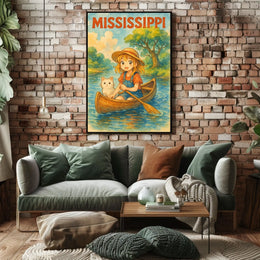 Mississippi Adventure Poster
