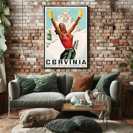 Cervinia Adventure Poster