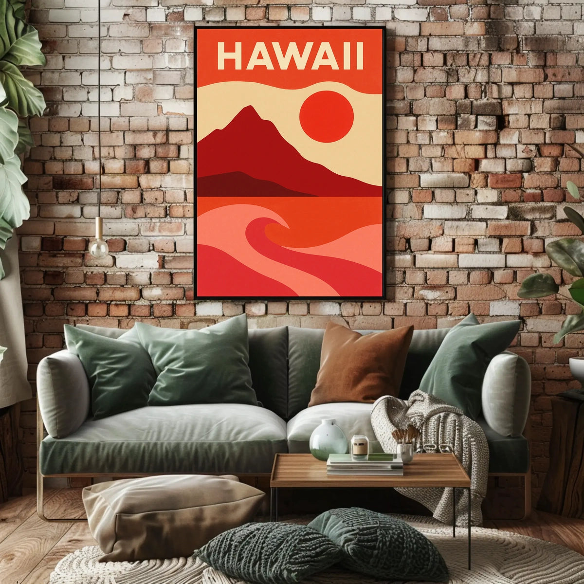 Hawaii Vibrant Landscapes Poster